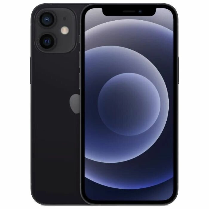 Смартфон Apple iPhone 12 128 ГБ, nano SIM+eSIM, черный
