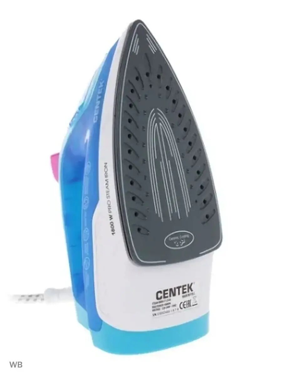 Утюг CENTEK CT-2348 (голубой) - фото №14