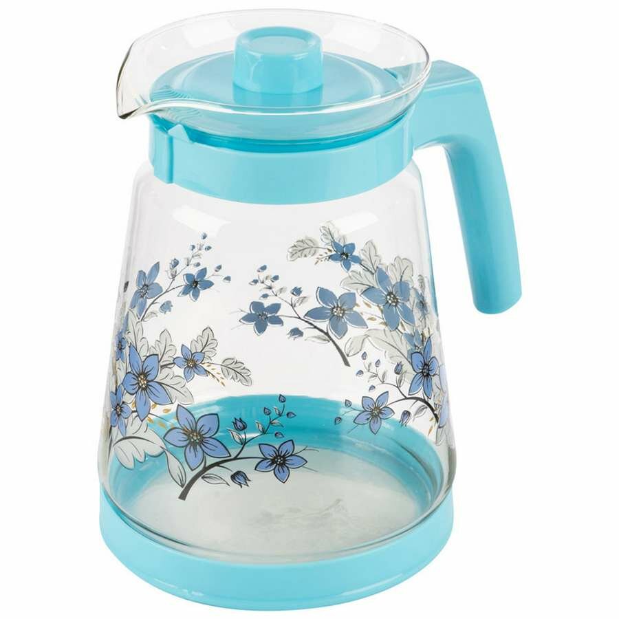 фото Кувшин Mallony Pentola 2500 2,5 л жаропрочное стекло с крышкой