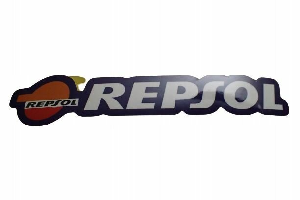 Наклейка декоративная REPSOL (14x2,9 см)