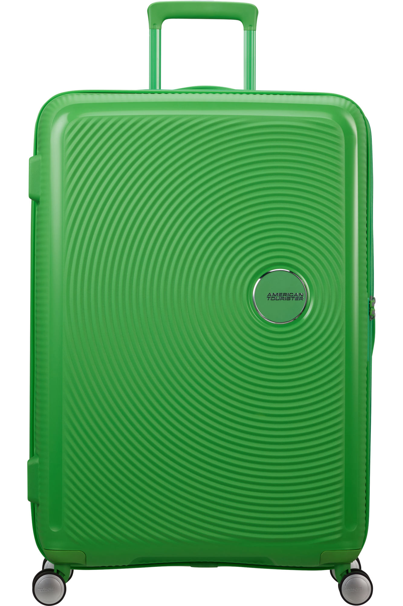 Чемодан American Tourister, 110 л, размер L, зеленый