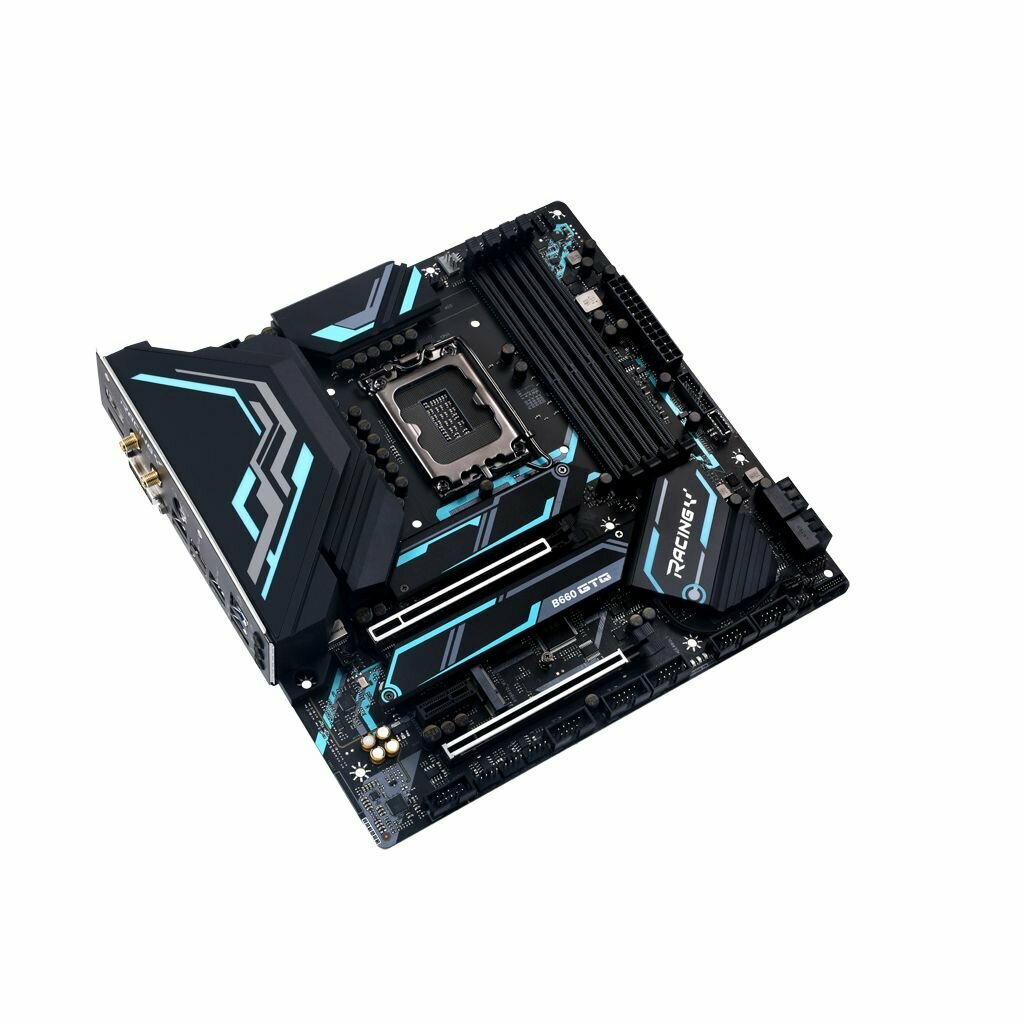 Материнская плата mATX Biostar - фото №4