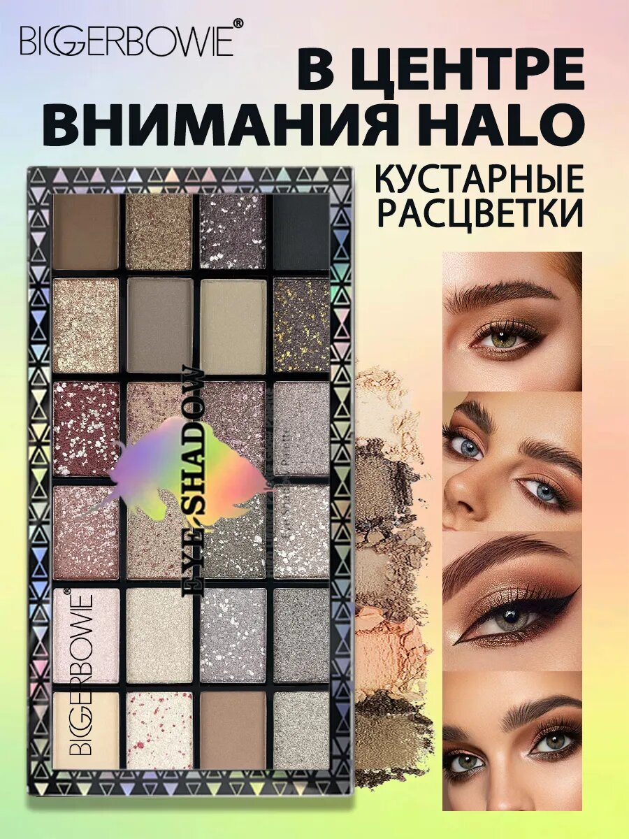 Палетка теней для макияжа глаз