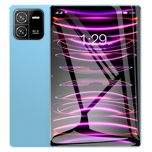 Планшет 101 2560х1600 6Гб128Гб Wi-Fi 2 SIM 2448 Мп Android 13 USA голубой 5216₽