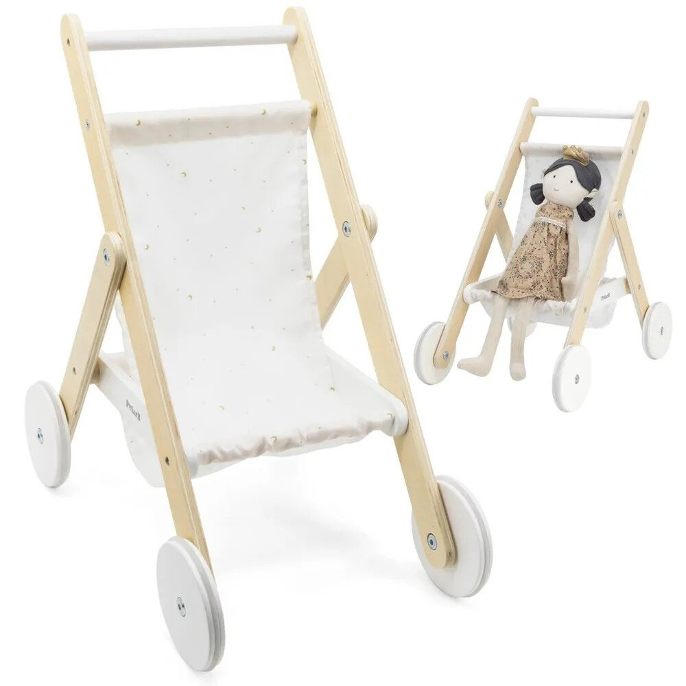 VIGA PolarB Коляска для куклы до 38 см Месяц и звезды 44236 с 3 лет