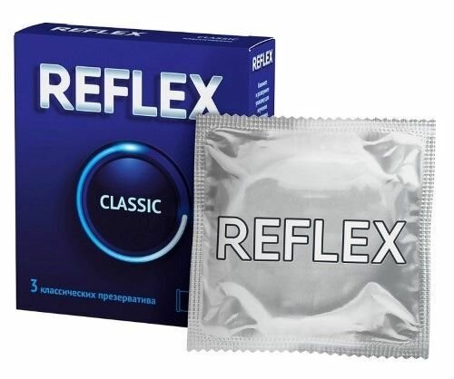 Reflex Classic презервативы в смазке, 12 шт.
