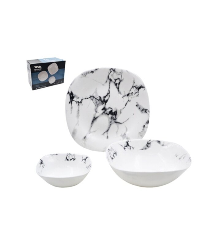 Столовый набор (18пр.) Lavenir 18PC LFP MARBLE 19065-2 мраморный декор