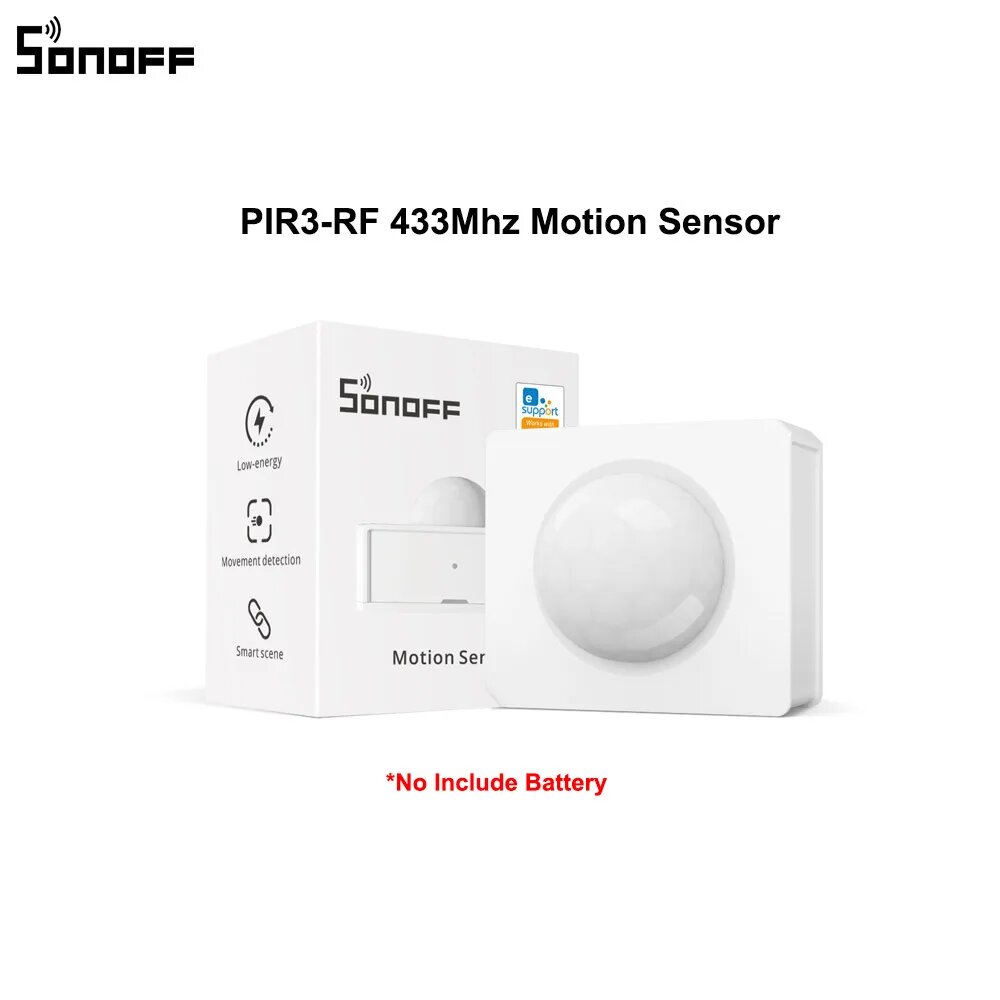 Датчик движения SONOFF PIR3-RF