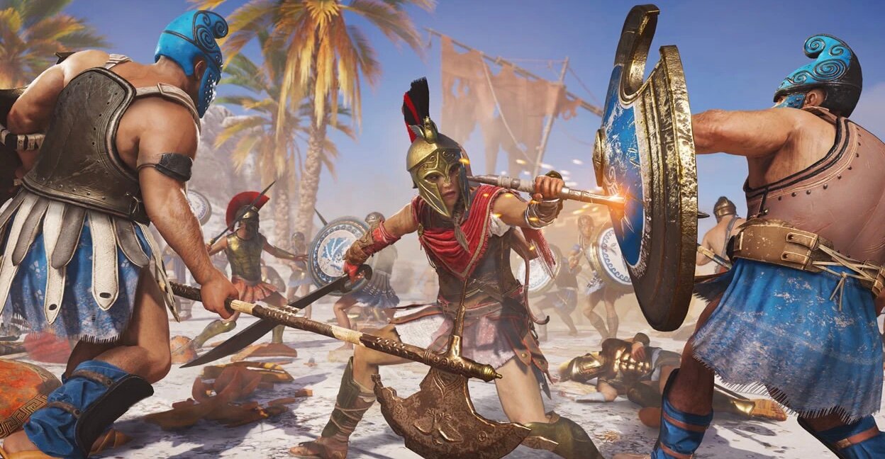 Игра Assassin's Creed® Odyssey - ULTIMATE EDITION на PS4 (доступна для PS5) полностью на русском языке — фото 1