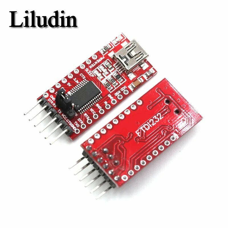 Liludin FT232RL USB к TTL Адаптер Модуль