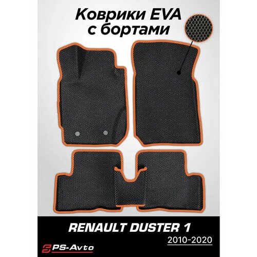 Коврики EVA 3D с бортами Renault Duster I