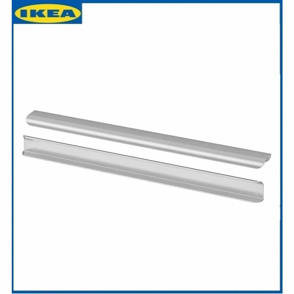 Ручка мебельная 72 см 2 шт. нержавеющая сталь IKEA BILLSBRO бильсбру