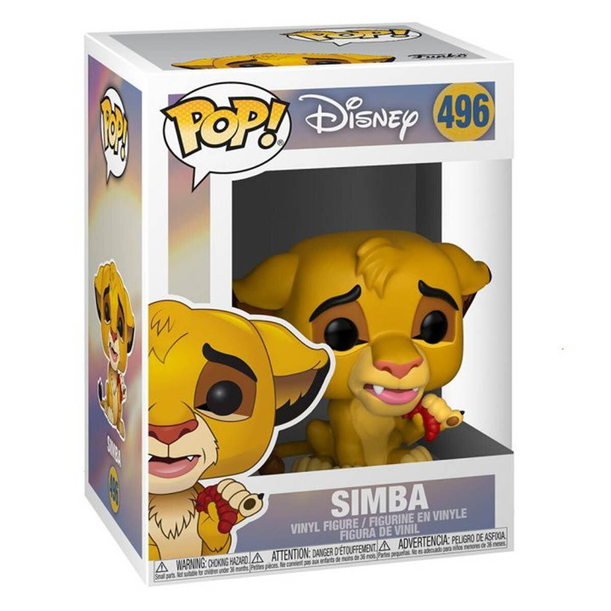 Фигурка Funko POP! Маленький львенок Симба (Simba) #496 — фото 1