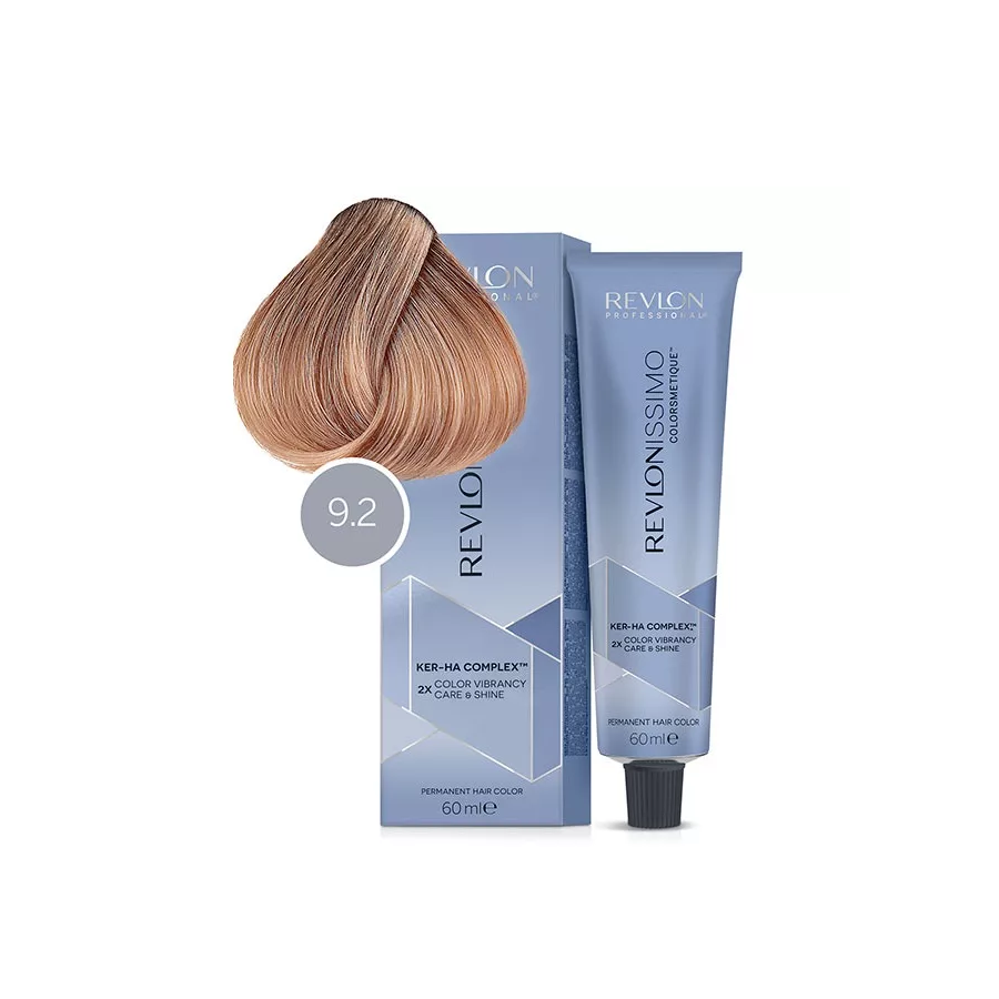Revlon Professional Revlon Revlonissimo Colorsmetique 9.2 - Перманентная краска для волос очень светлый блонд перламутровый 60 мл
