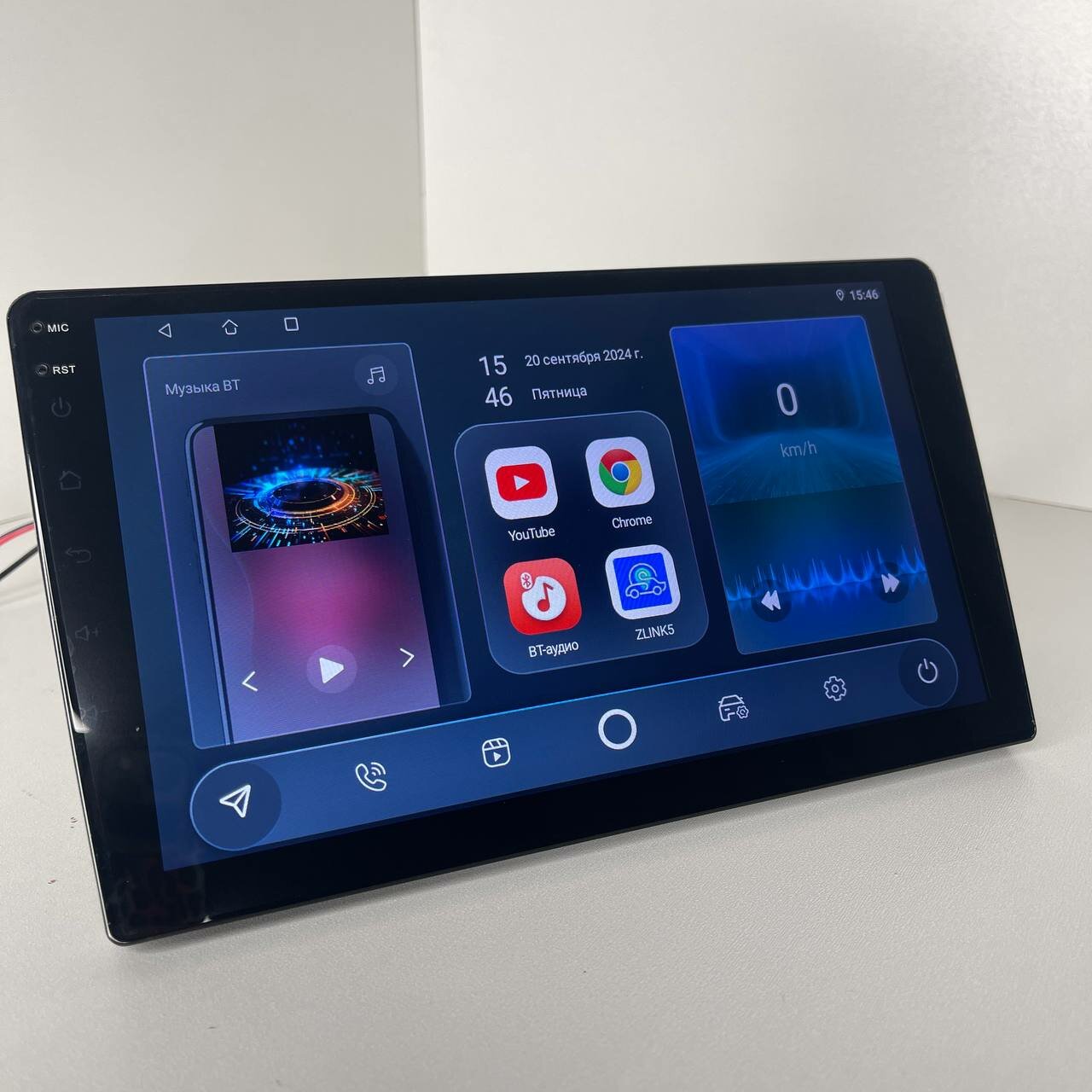 Автомагнитола Android BOS-MINI Q2 9 дюймов Android 10.0 автомобильный 64gb/4gb 1080х720 с кулером — фото 1