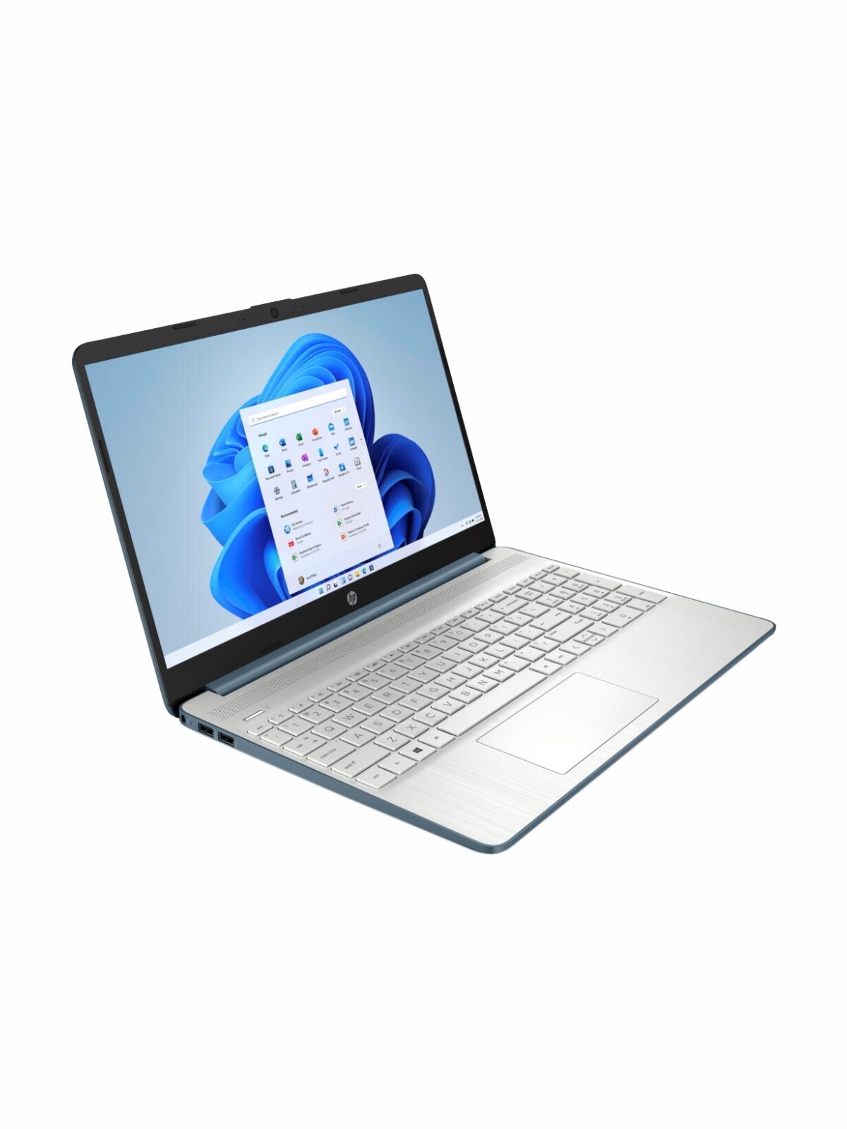 Ноутбук HP 15-FD0005DX Core i5, 8Gb, SSD 512Gb, 15.6 Touch, серебристый, английская клавиатура, Win11 — фото 1