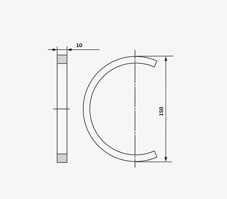 Кольцо SNL517-SR150х10 ZHLRU — фото 1