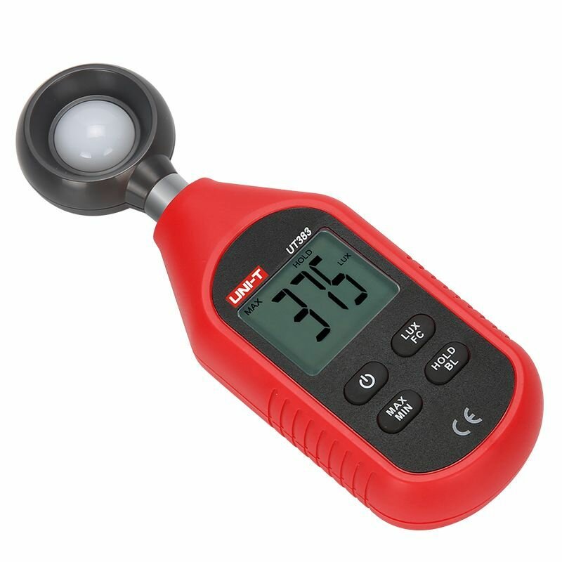 Изображение Цифровой люксметр UT383 UNI-T MIN/MAX подсветка автовыключение