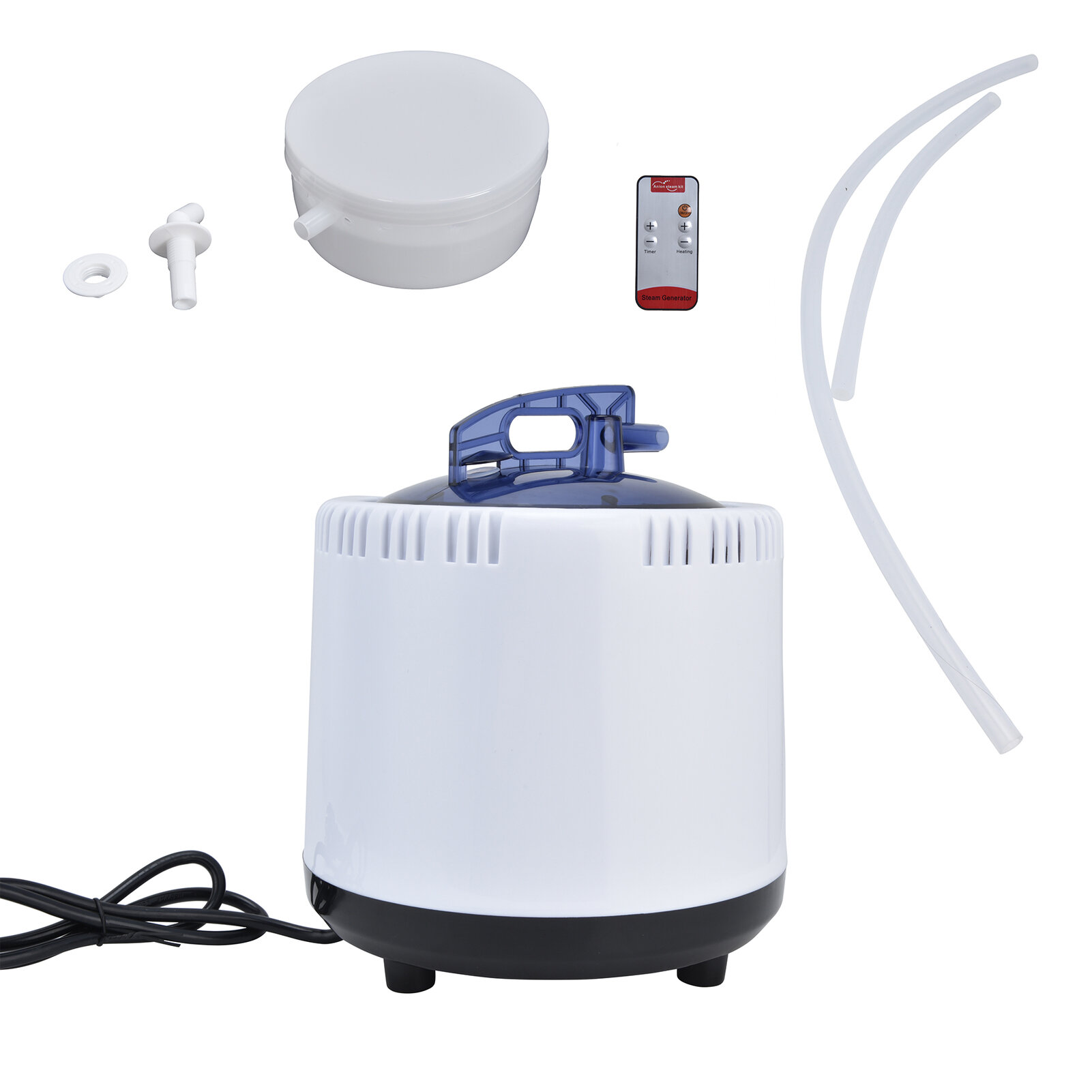Запчасти Парогенератора Для Бани 1000W Sauna Steamer Pot Machine Portable Steam Generator Fumigation for Home SpaEU Plug AC220-240V