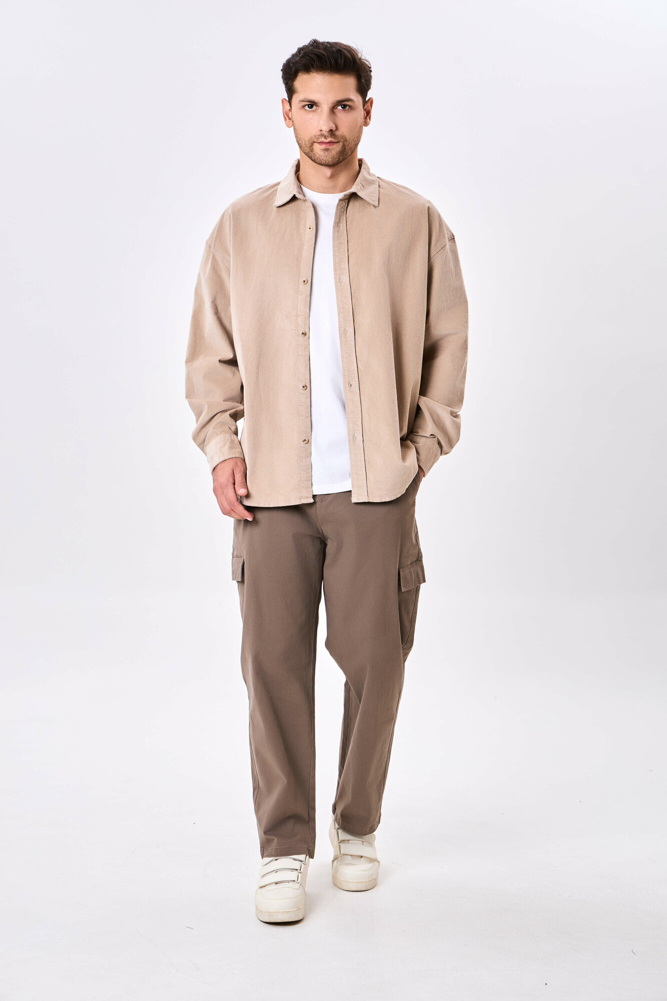 Рубашка TERRA PRO, размер L, белый — фото 1