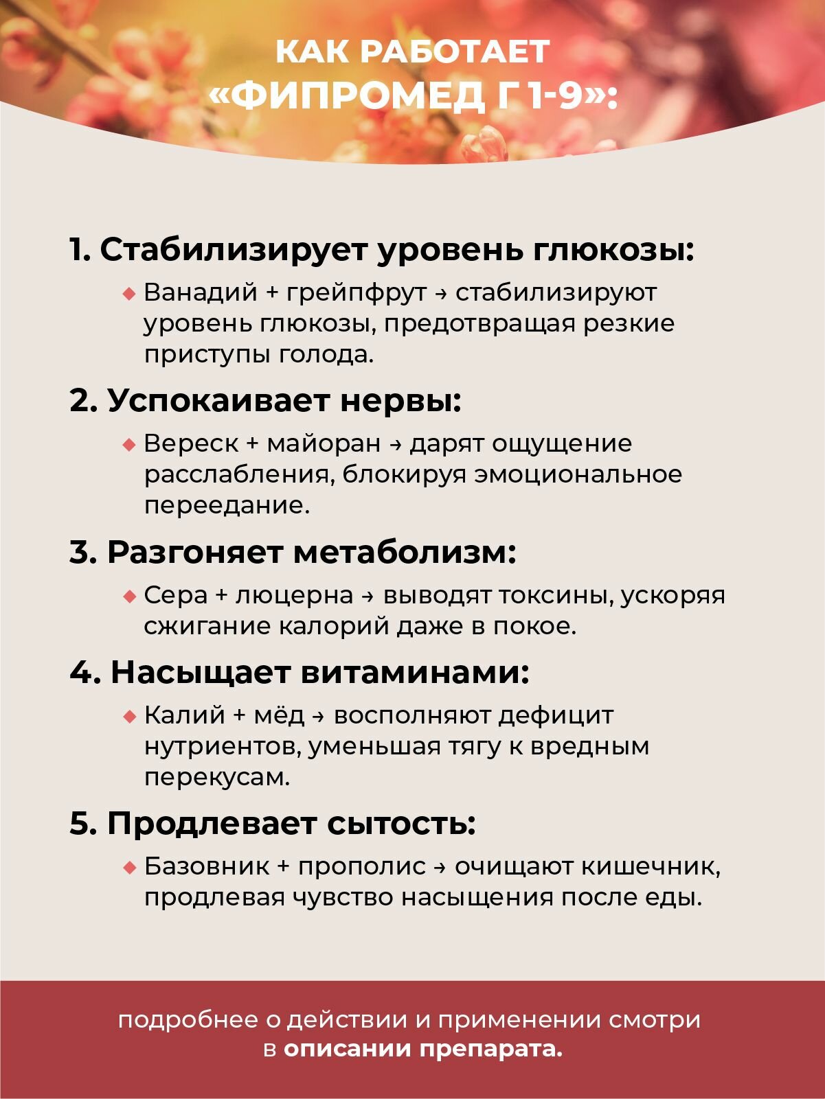 Изображение Фипромед Г1-9 Для снижения аппетита, 50 мл
