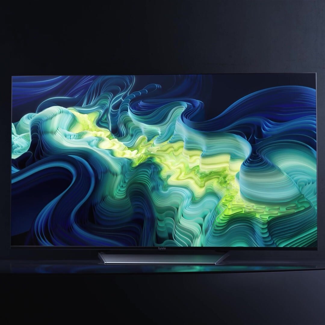 55” Телевизор Tuvio 4К ULTRA HD MiniLED Frameless на платформе Google TV, TM55UFBCV5, черный — фото 1