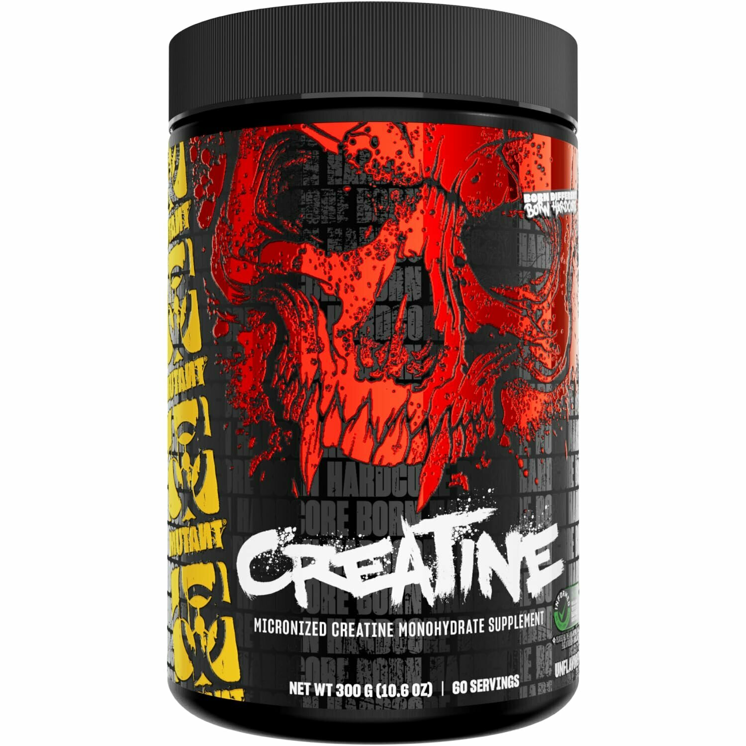 Mutant Creatine monohydrate 300g - креатин моногидрат от бренда мутант для сил и мощного роста — фото 1