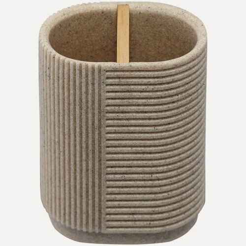 Изображение товара Стакан Bergenson Bjorn Bath Dune для зубных щеток, песочный (BB0000949)