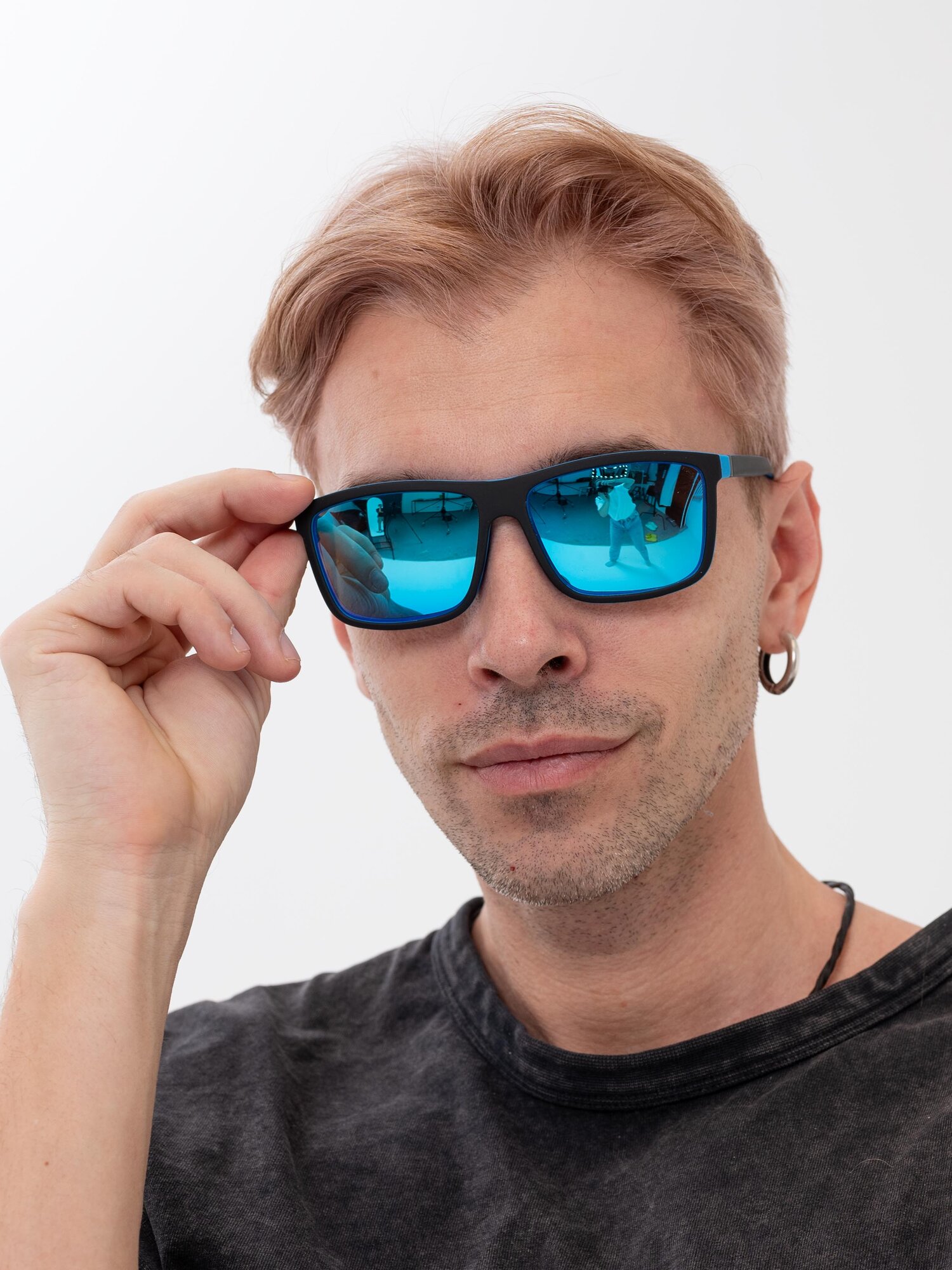 Солнцезащитные очки Zabologen, синий — фото 1