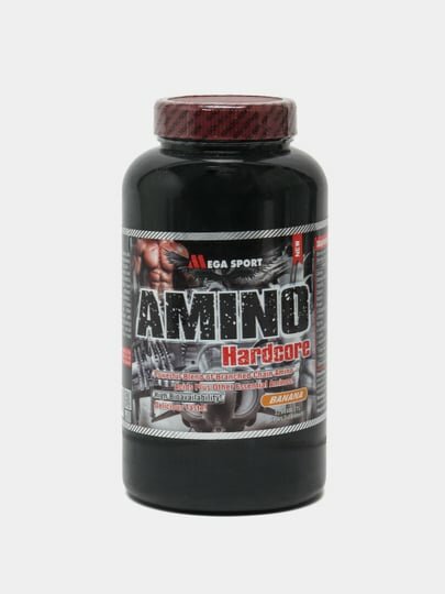 Аминокислотный комплекс MEGA SPORT AMINO HARDCORE, для наращивания мышечной массы, 325 таблеток, со вкусом шоколад — фото 1