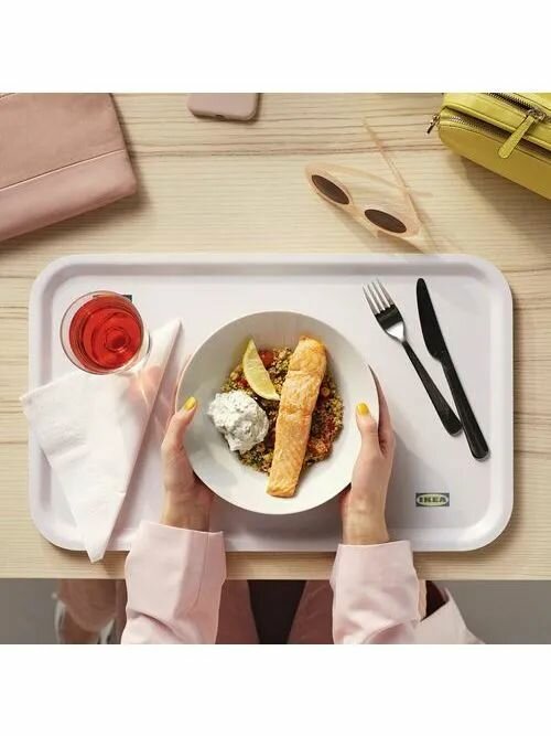 Глубокая миска IKEA 365+ из прочного фарфора 900 мл для сервировки и подачи еды, универсальная посуда для кухни и стола