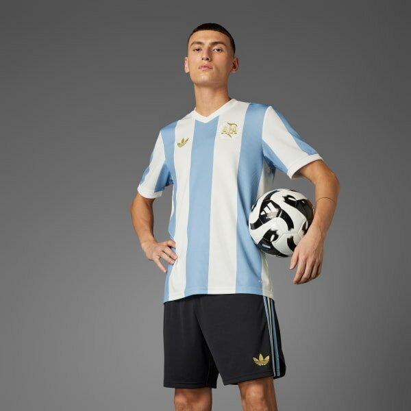 Футболка adidas, размер S-M-L-XL-2XL, blue/white