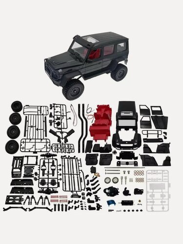 Изображение товара Конструктор внедорожника Mersedes G500 MN-86K BLACK, масштаб 1:12