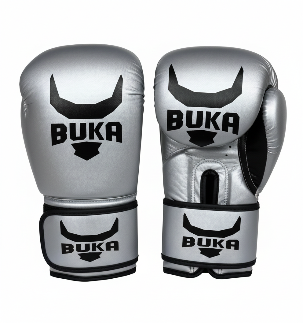 Боксерские перчатки, в стиле VENUM BUKA, для тренировок и спарринга MADE IN PAKISTAN