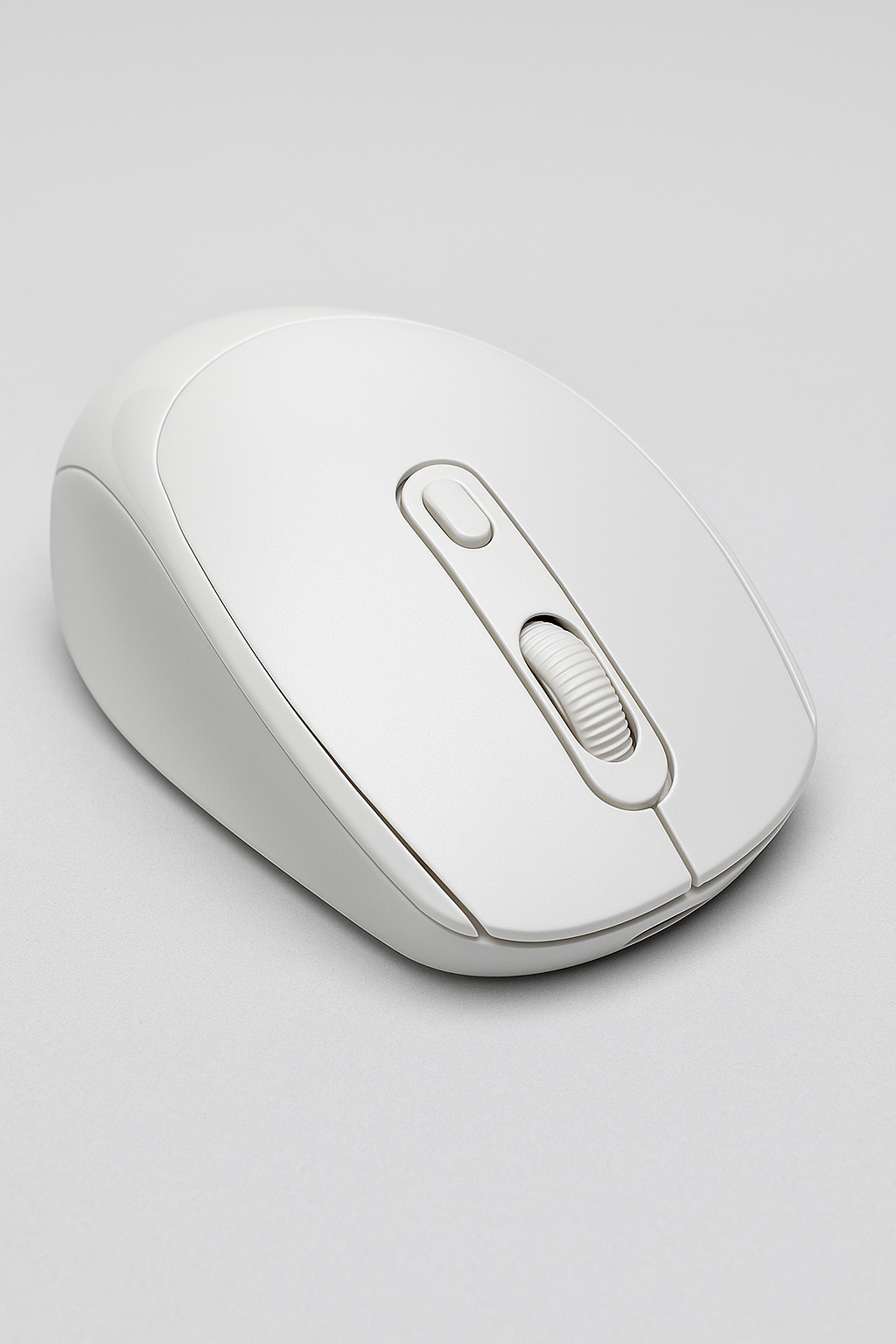 Беспроводная Bluetooth-мышь, перезаряжаемая, двухрежимная, для ноутбука и ПК, Белый
