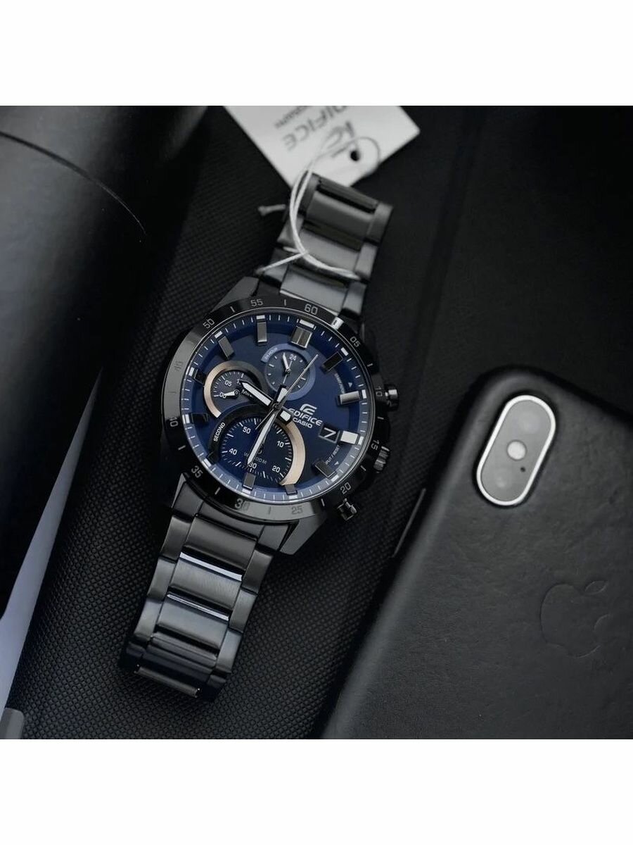 Наручные часы CASIO Edifice, черный — фото 1