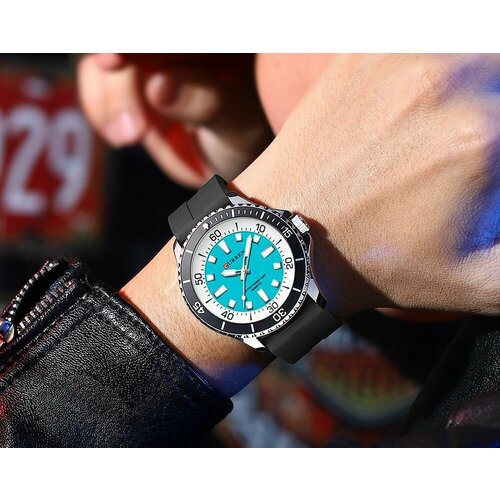 фото Наручные часы curren, голубой