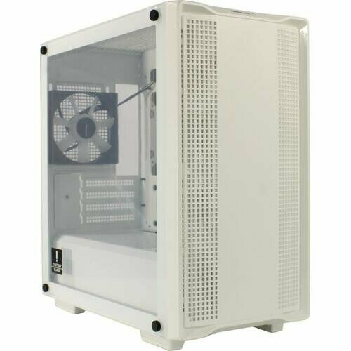 Корпус DEEPCOOL CC360 WH ARGB, белый белый, черный