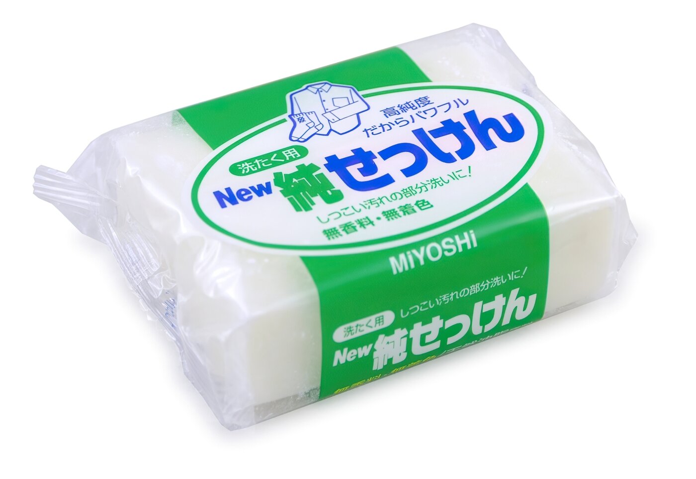 Miyoshi Мыло для стирки (точечного застирывания стойких загрязнений) 190 г (Miyoshi, ) - фото №4