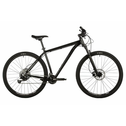 Велосипед Stinger Graphite Comp 29 (2023) (Велосипед STINGER 29 GRAPHITE COMP черный, алюминий, размер 22)
