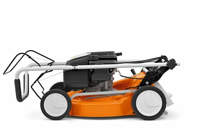 Бензиновая газонокосилка STIHL (Штиль) оригинал RM 248 - фотография № 3