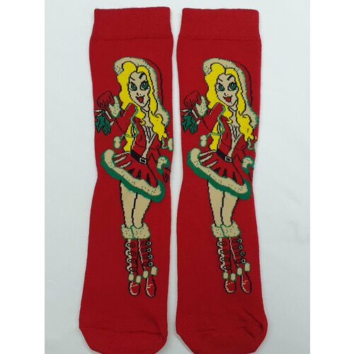 фото Носки frida, размер 38-43, бордовый