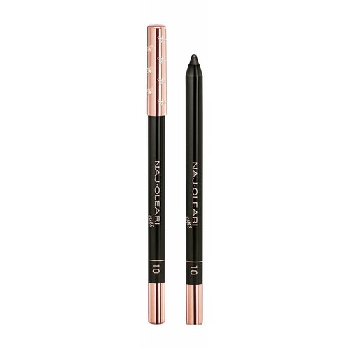 Водостойкий карандаш для глаз 10 matte black Naj Oleari Luminous Eye Pencil