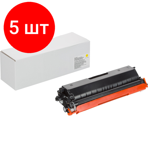 Комплект 5 штук, Тонер-картридж Retech TN-423Y жел. для Brother HL-L8260CDW/L8690CDW картридж для лазерного принтера brother tn 423y
