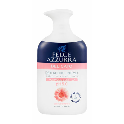 фото Деликатный гель для интимной гигиены с календулой felce azzurra intimate wash delicato /250 мл/гр.