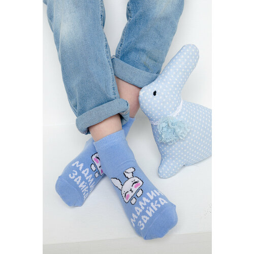 Носки Berchelli 3 пары, размер 12-14, синий, голубой детские носки 4 пары набор детских носков герои 32 36