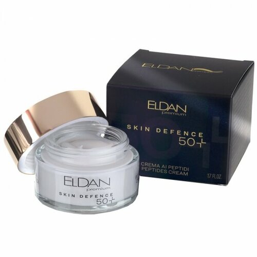 Eldan Пептидный крем 50+ (Premium Pepto Skin Defence / Peptides Cream 50+) ELD-167 50 мл eldan premium pepto skin defence serum 40 пептидная сыворотка 40 30 мл
