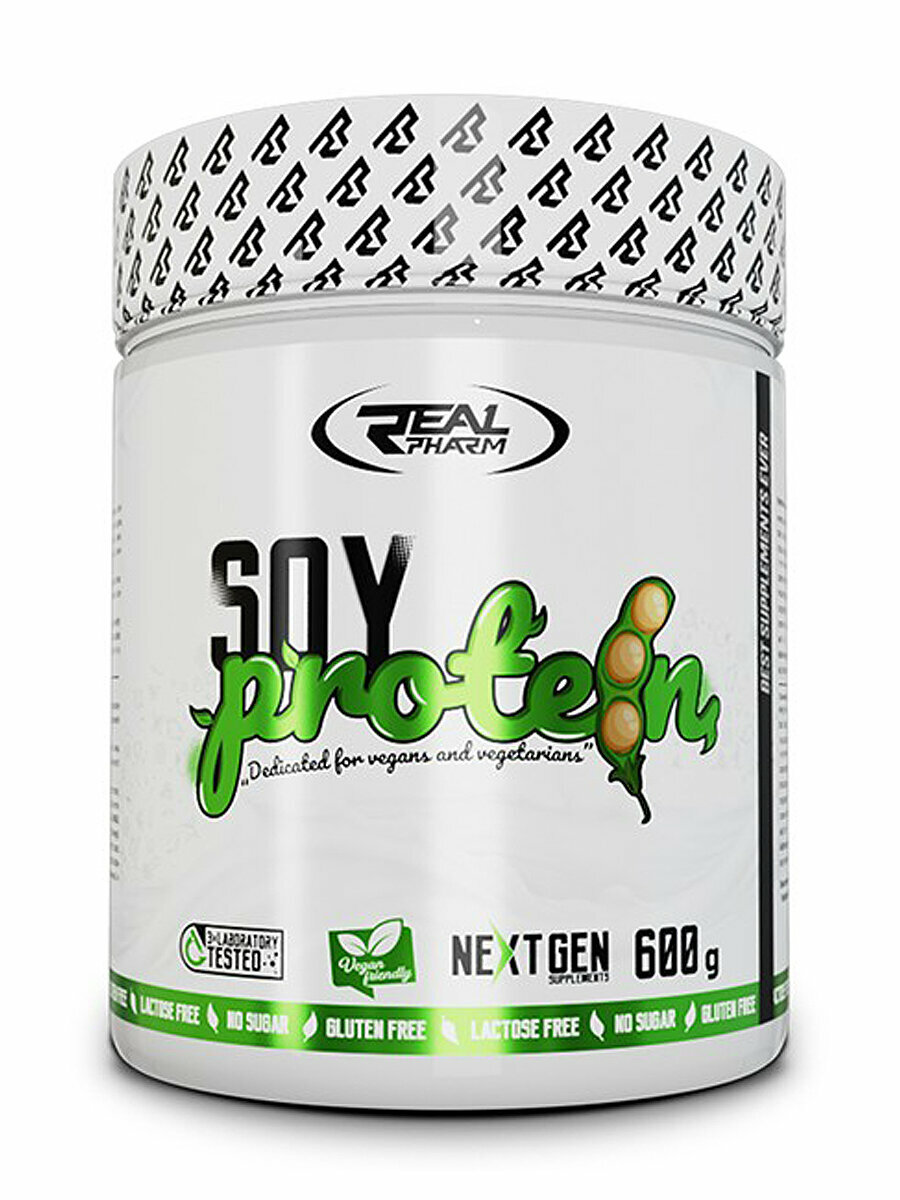 Real Pharm, SOY Protein, 600г (Банан)