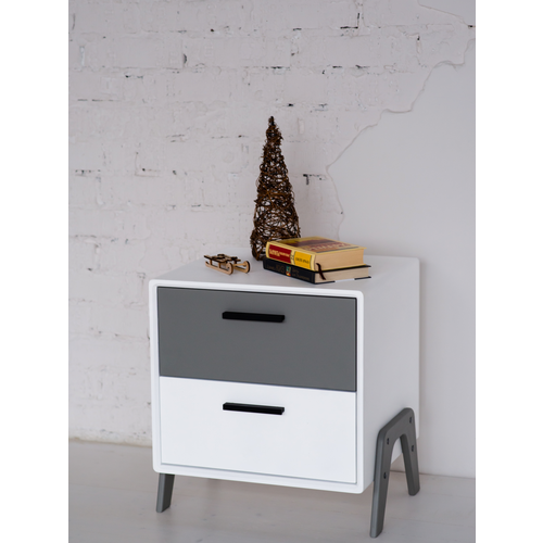 Тумба напольная белая