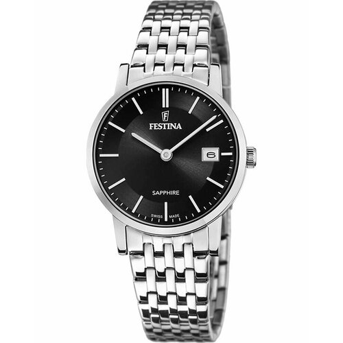 фото Наручные часы festina swiss made, черный
